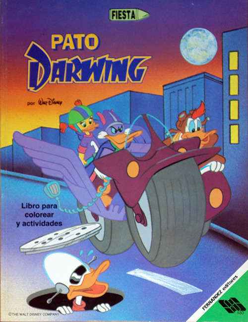 Darkwing Duck Coloring Book