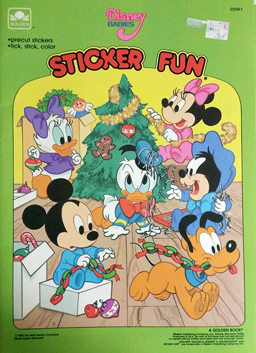 Disney Babies Sticker Fun