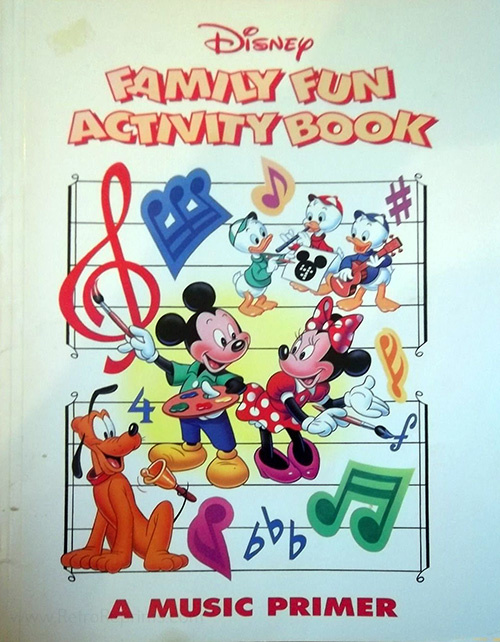 Disney Family Fun Activity Book
