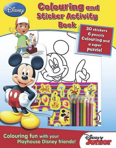 Disney Coloring & Activity Book