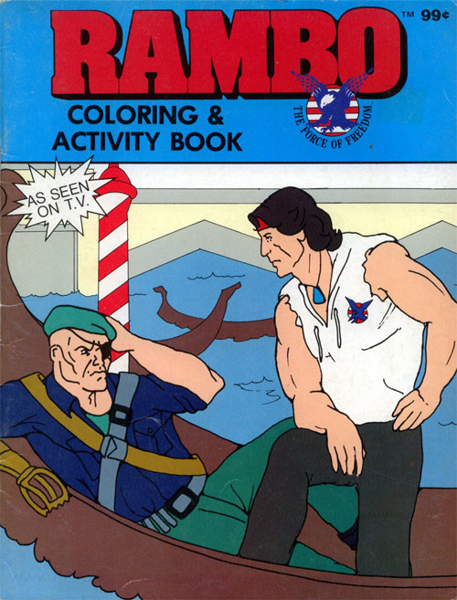 Rambo Coloring and Activity Book