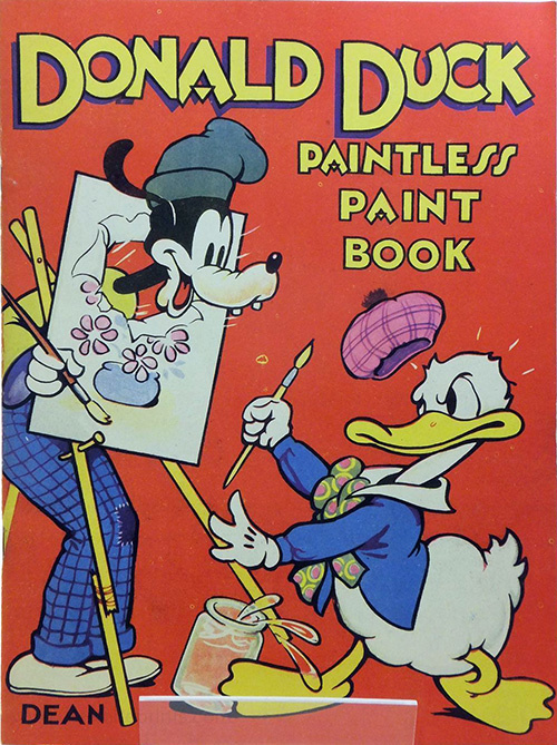 Donald Duck Paintless Paint Book