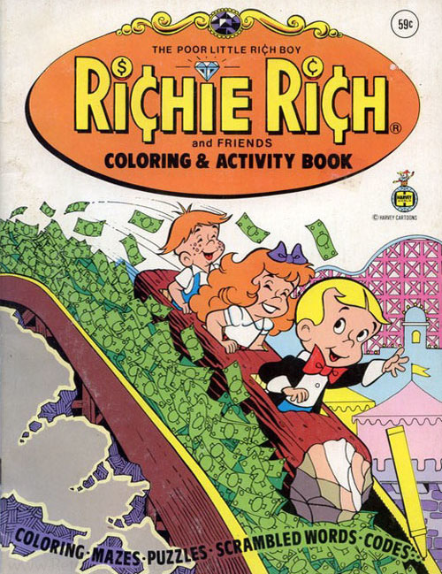 Richie Rich Coloring and Activity Book