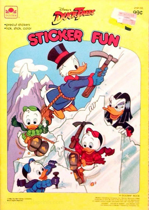 DuckTales Sticker Fun