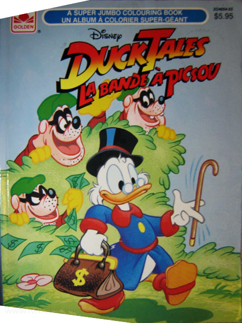 DuckTales Coloring Book