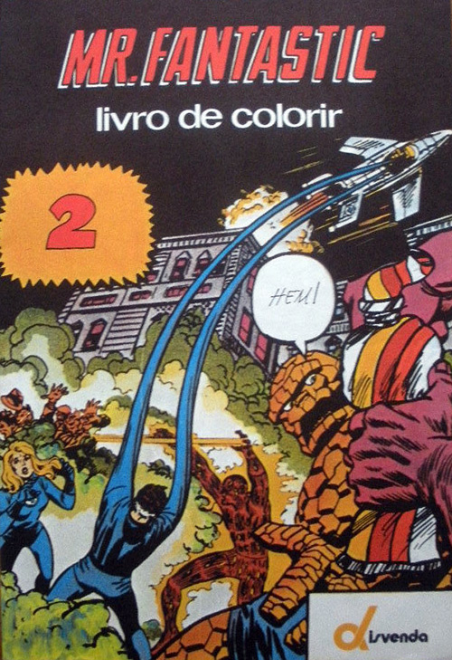 Fantastic Four Coloring Book