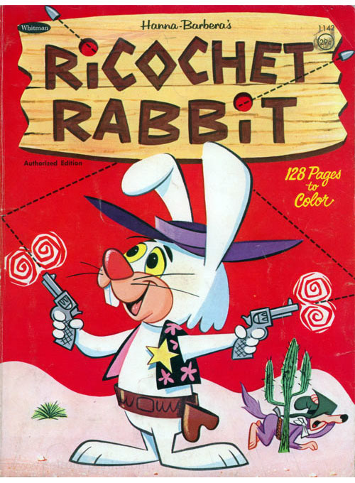 Ricochet Rabbit Coloring Book