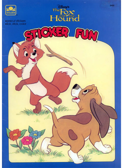 Fox and the Hound, The Sticker Fun
