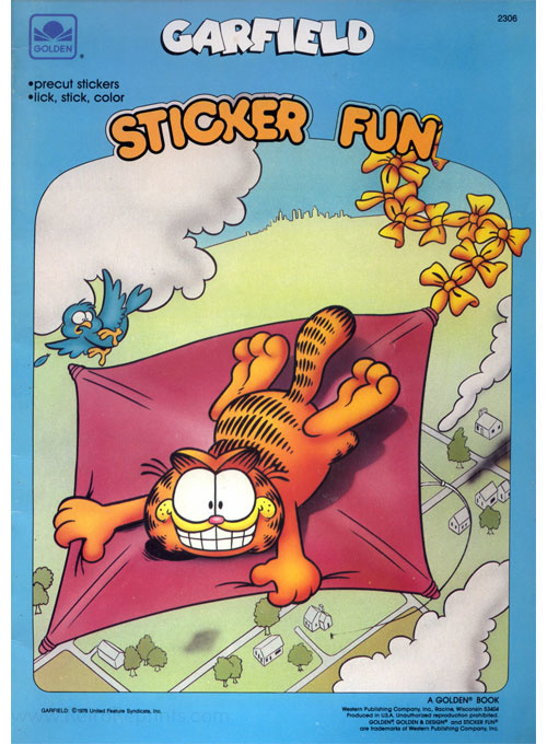 Garfield Sticker Fun
