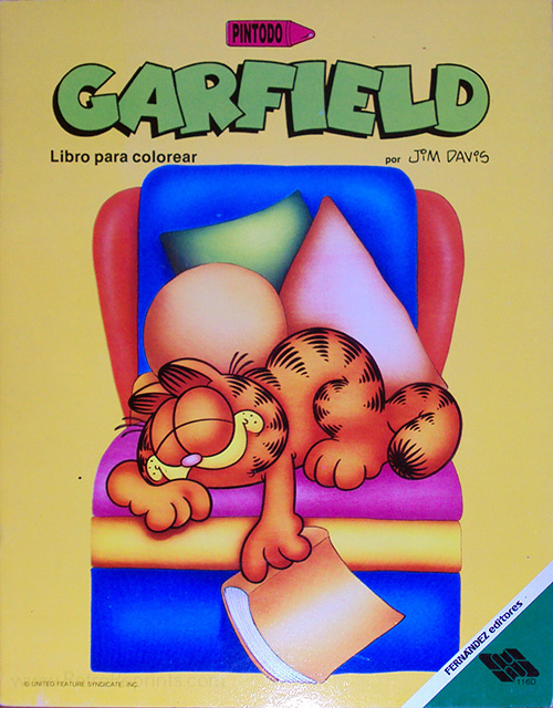 Garfield Coloring Book