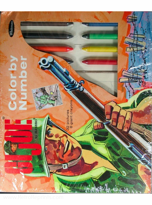 GI Joe Color by Number