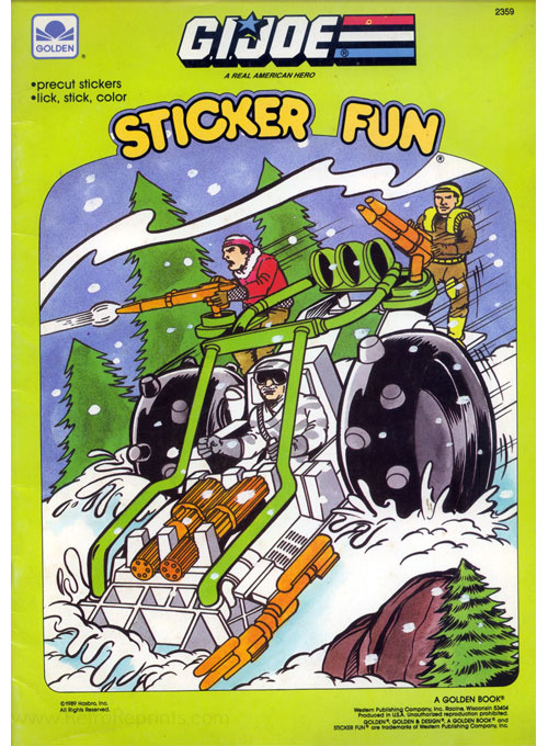 GI Joe Sticker Fun