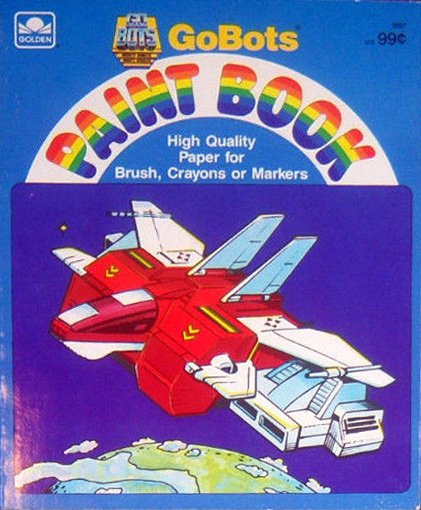 GoBots Paint Book