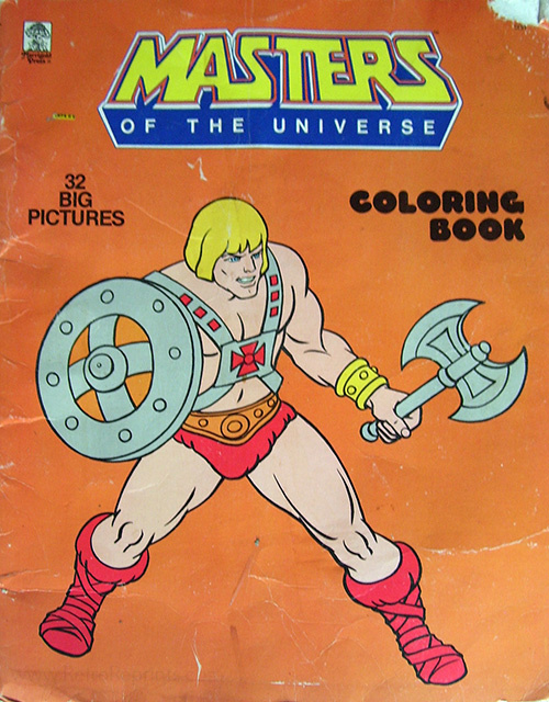 He-Man and the Masters of the Universe Coloring Book