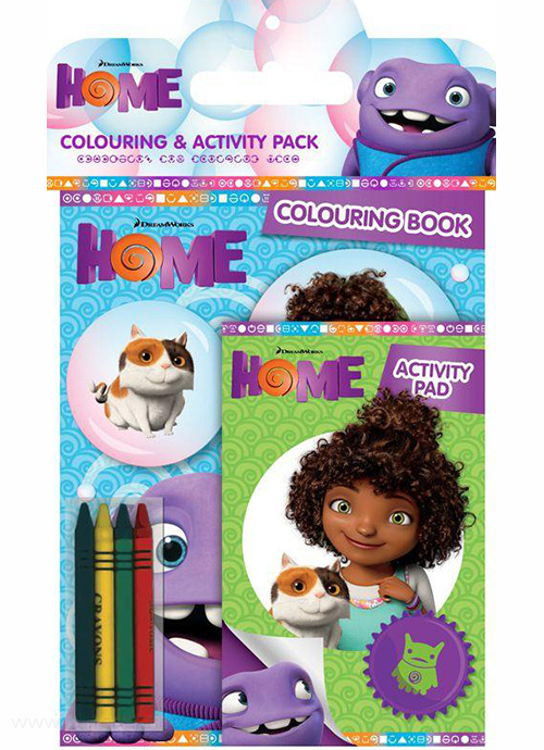 Home Colouring & Activity Pack