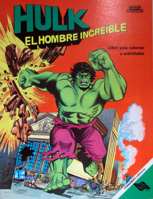 Incredible Hulk, The Coloring Book