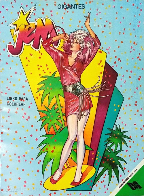 Jem Coloring Book