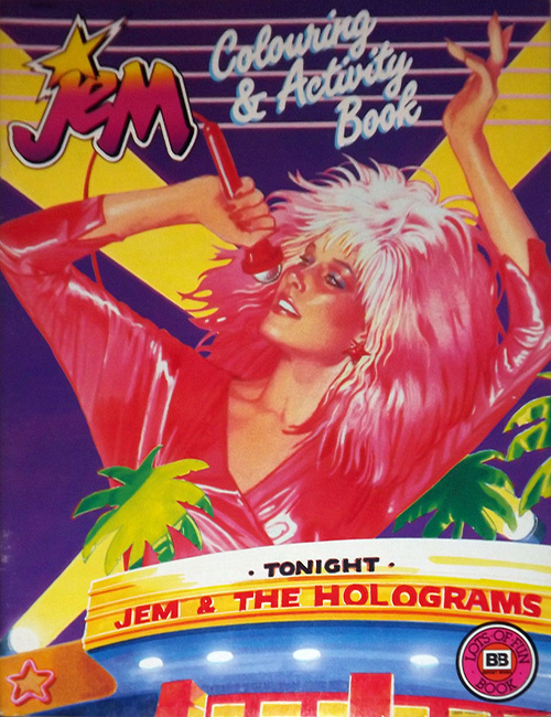 Jem Coloring & Activity Book