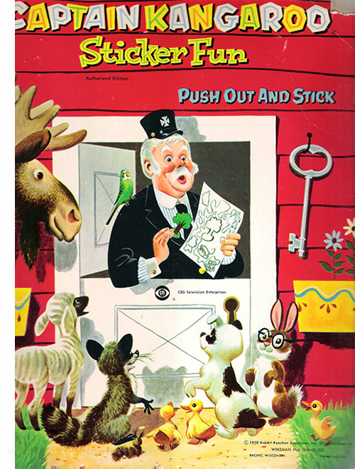 Captain Kangaroo Sticker Fun