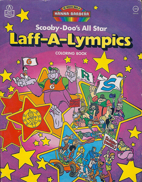 Laff-A-Lympics Coloring Book