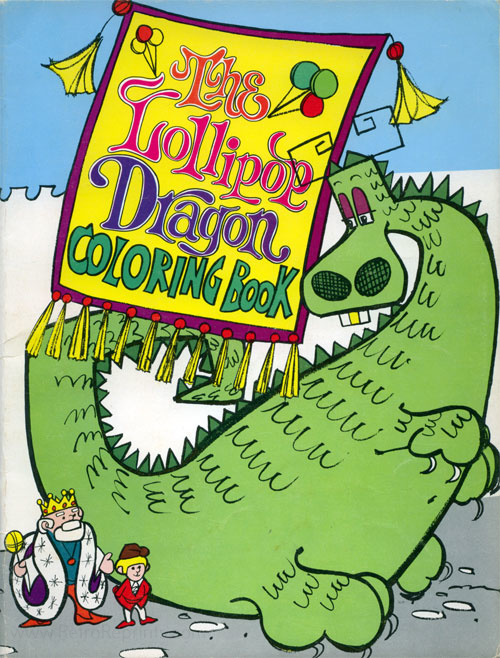 Lollipop Dragon, The Coloring Book