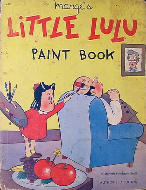 Little Lulu Coloring Books Coloring Books at Retro Reprints The