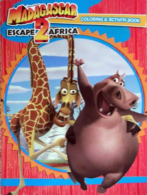 Madagascar 2: Escape 2 Africa Coloring & Activity Book