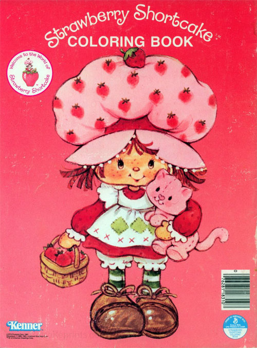 Strawberry Shortcake (1st Gen) Coloring Book