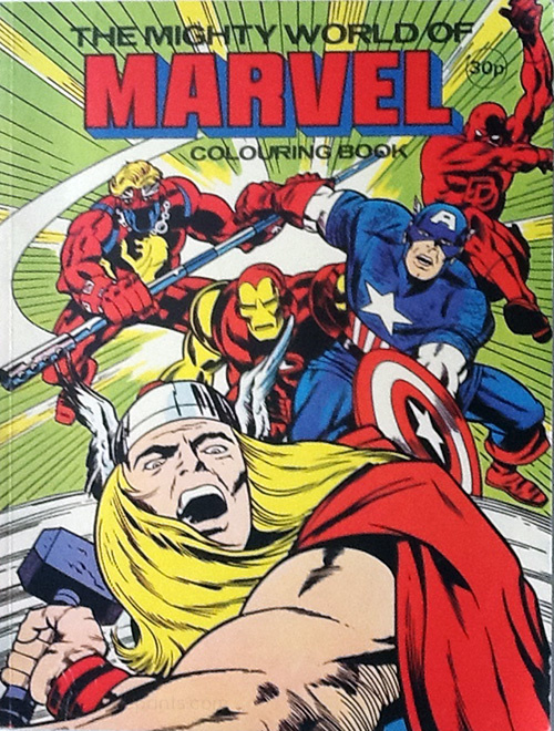 Marvel Super Heroes Coloring Book