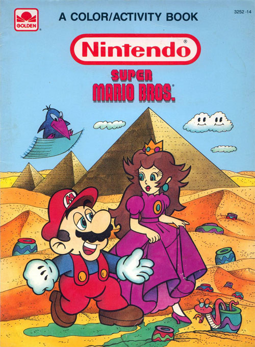 Super Mario Bros. Coloring Book  Coloring Books at Retro Reprints - The  world's largest coloring book archive!