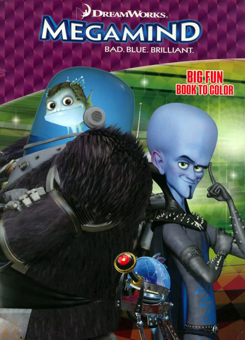 Megamind Coloring Book