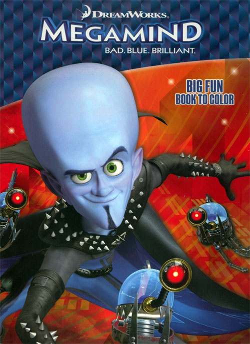 Megamind Coloring Book