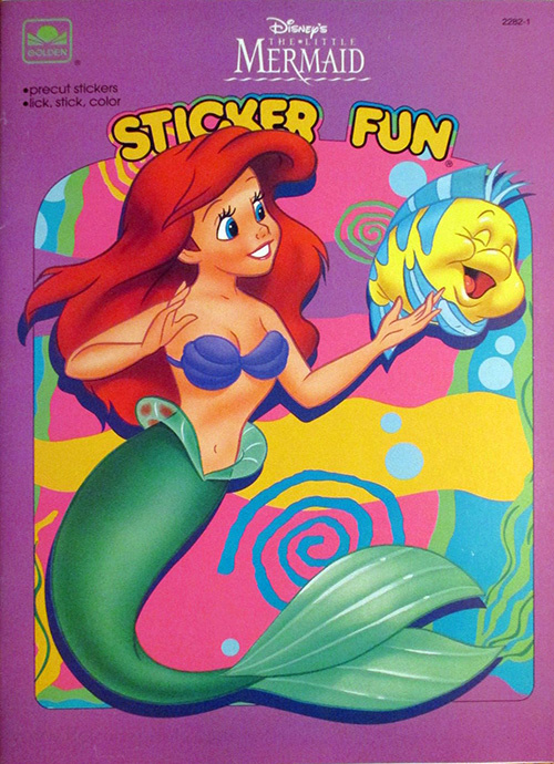 Little Mermaid, Disney's Sticker Fun