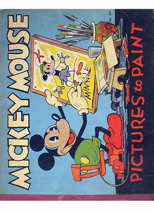 Disney Mickey Mouse and Friends Paint by Numbers - Goodnessfind