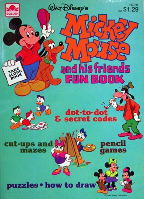 Mickey Mouse and Friends Fun Book
