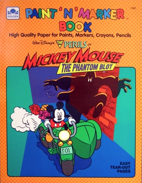 Mickey Mouse and Friends Paint 'n' Marker Book