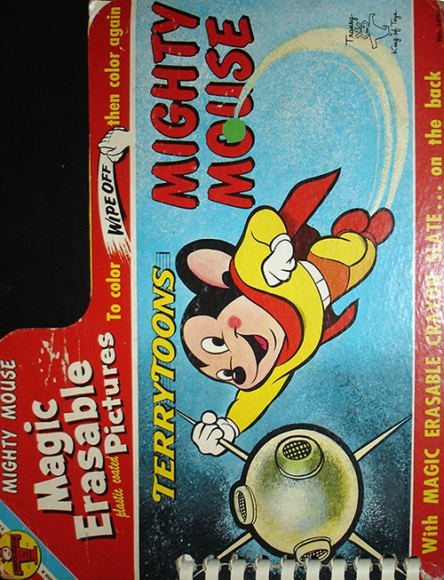 Mighty Mouse Magic Erasable Pictures