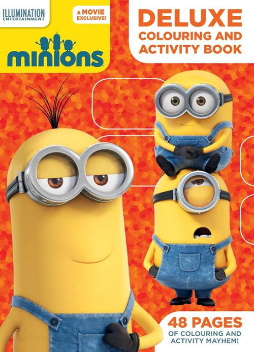 Minions Coloring & Activity Book