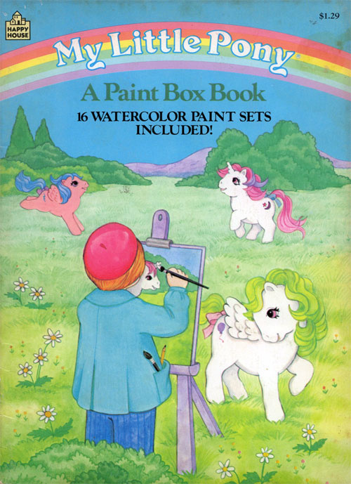 My Little Pony (G1) Paint Box Book