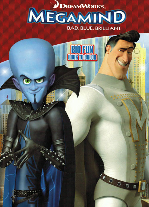 Megamind Coloring Book