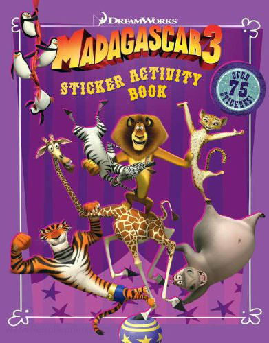 Madagascar 3: Europe's Most Wanted Sticker Activity Book