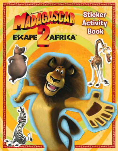 Madagascar 2 Coloring Book Escape 2 Africa Gloria and Moto Moto coloring  pages 