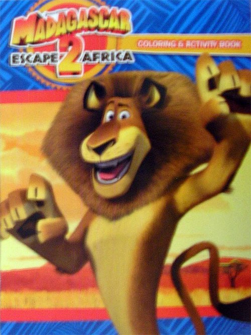 Madagascar 2: Escape 2 Africa Coloring & Activity Book