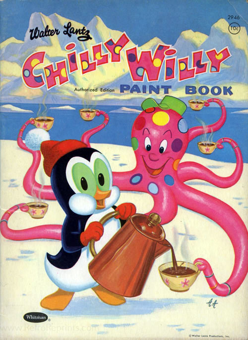 Chilly Willy Paint Book