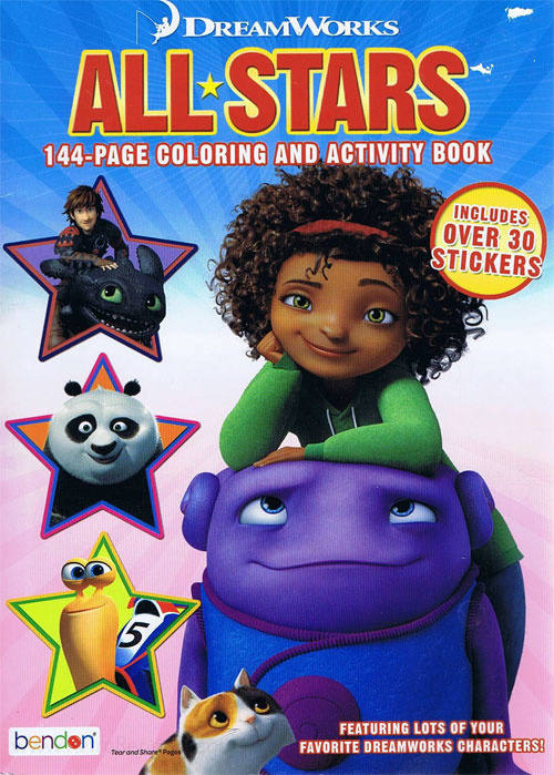 Dreamworks Collections Coloring Book Coloring Books at Retro Reprints