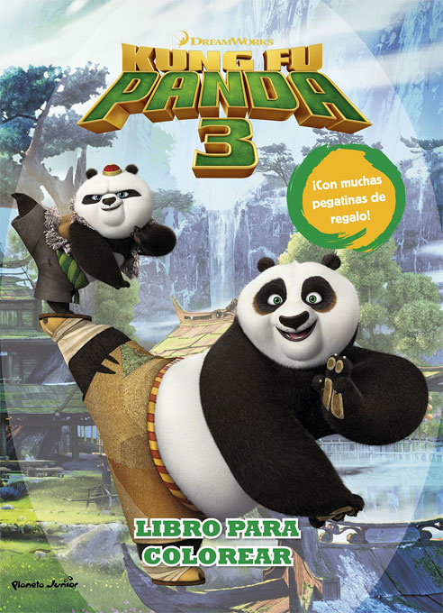 Kung Fu Panda 3 Coloring Book