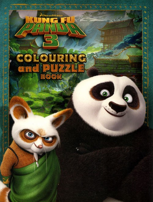 Kung Fu Panda 3 Colouring & Puzzle Book
