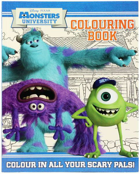 Monsters University Colouring Book