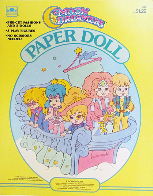 Moon Dreamers Paper Doll