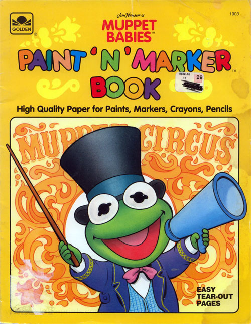 Muppet Babies, Jim Henson's Paint 'n' Marker Book